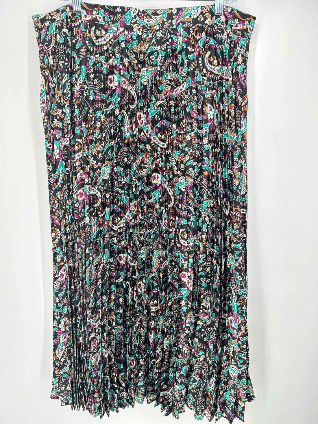 Ann Taylor Size 16 Black Paisley Skirts