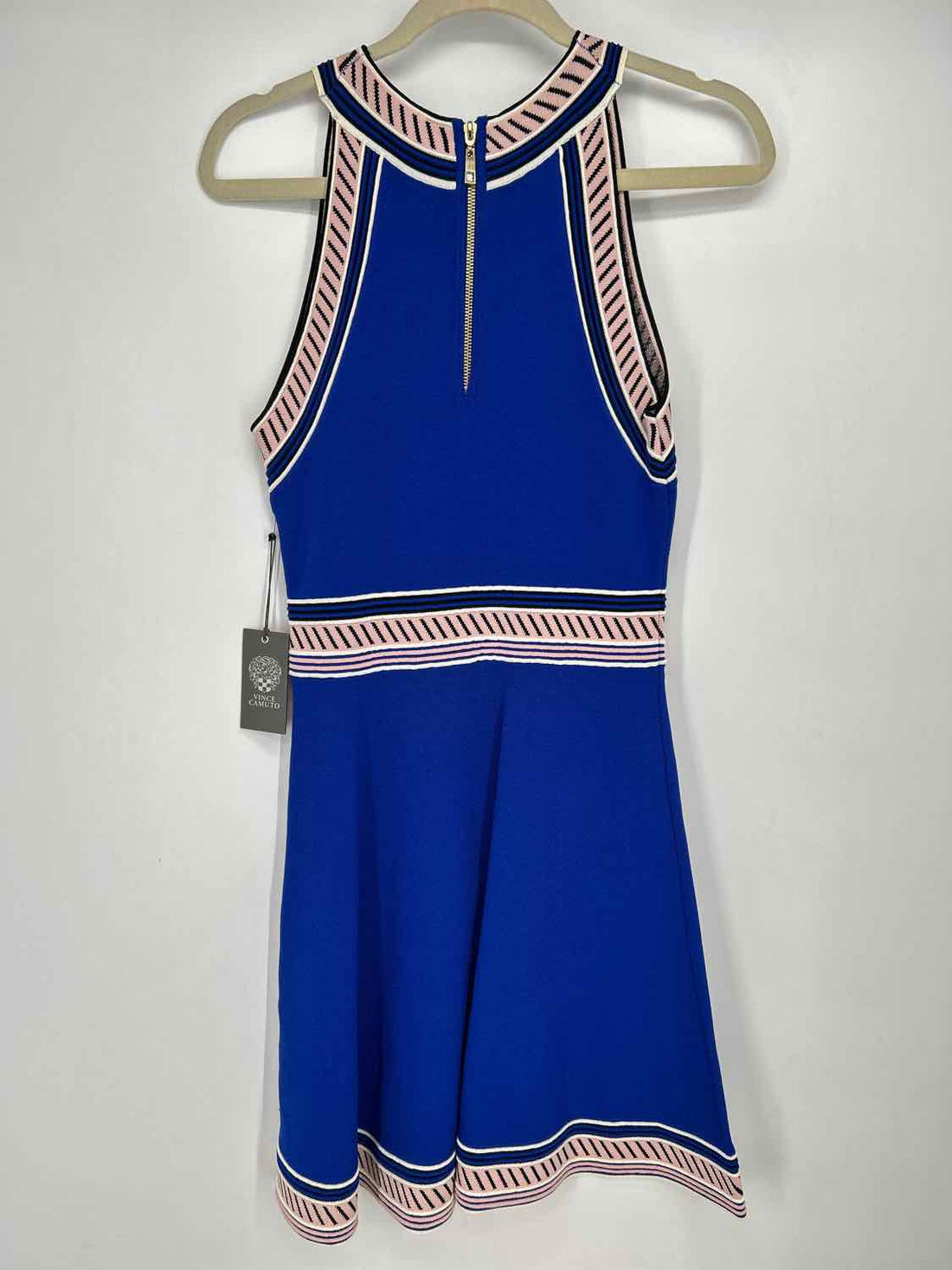 Vince Camuto Size S Blue & Pink NWT Dress