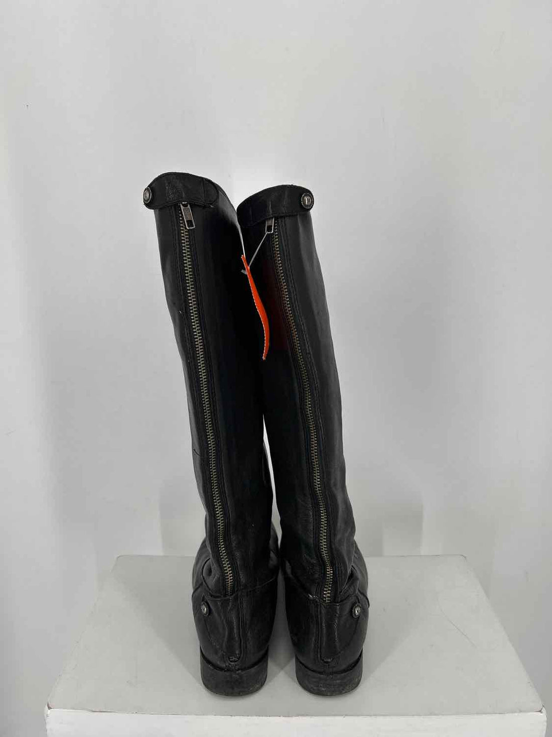 Frye *as is general scuffing* Women Size 11 Black Genuine Leather Knee-High Boot