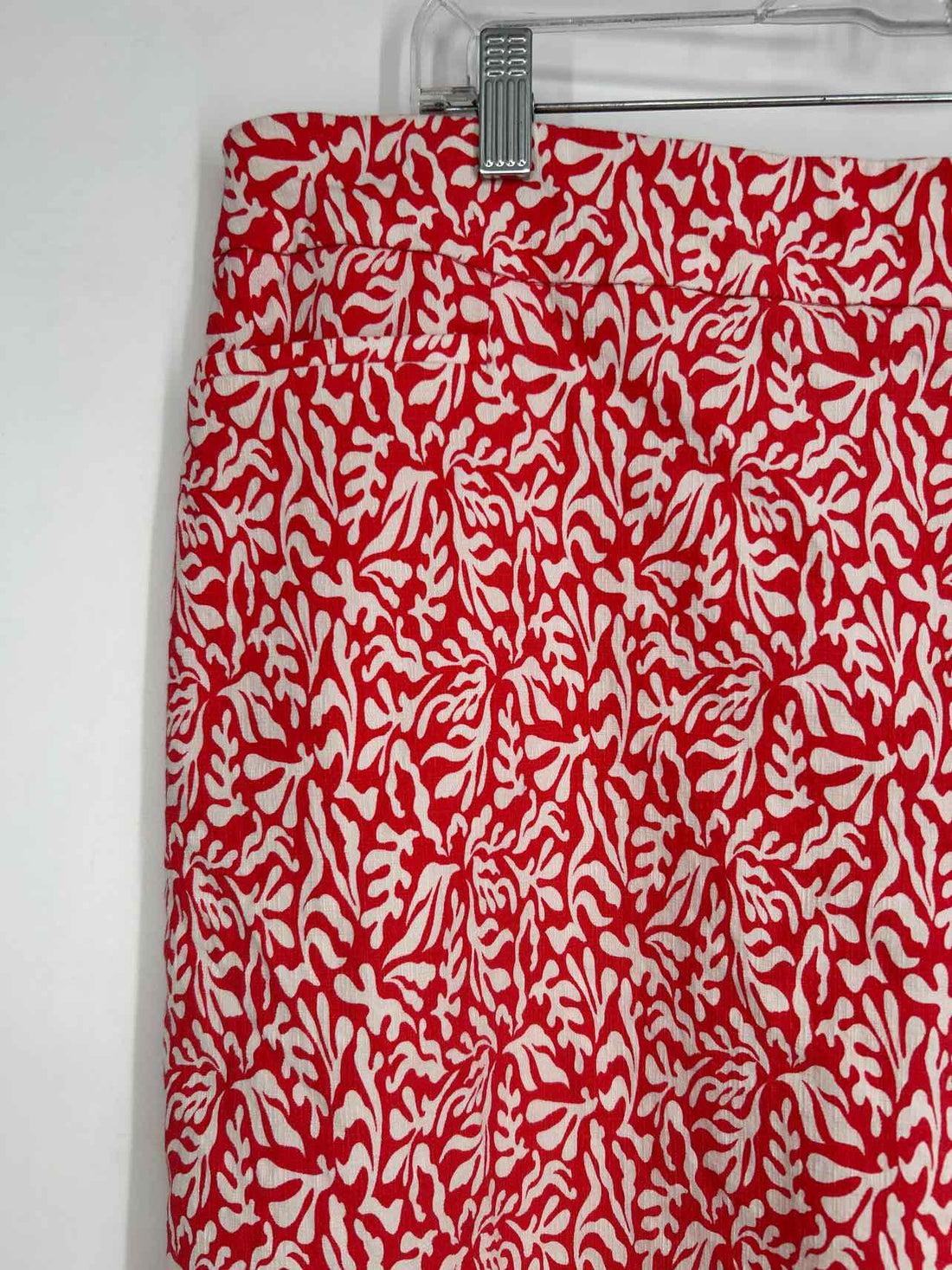 Chicos Size 2.5 (14) Red & White Skort