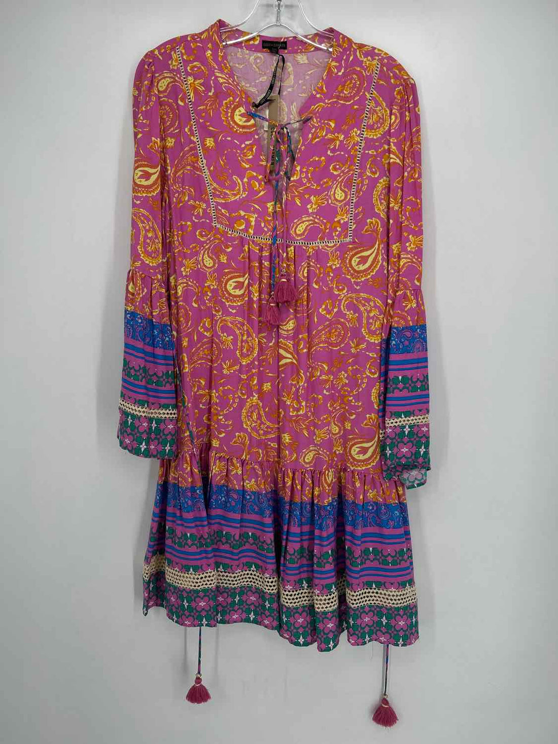 Coco & Carmen Size S Periwinkle Print NWT Dress