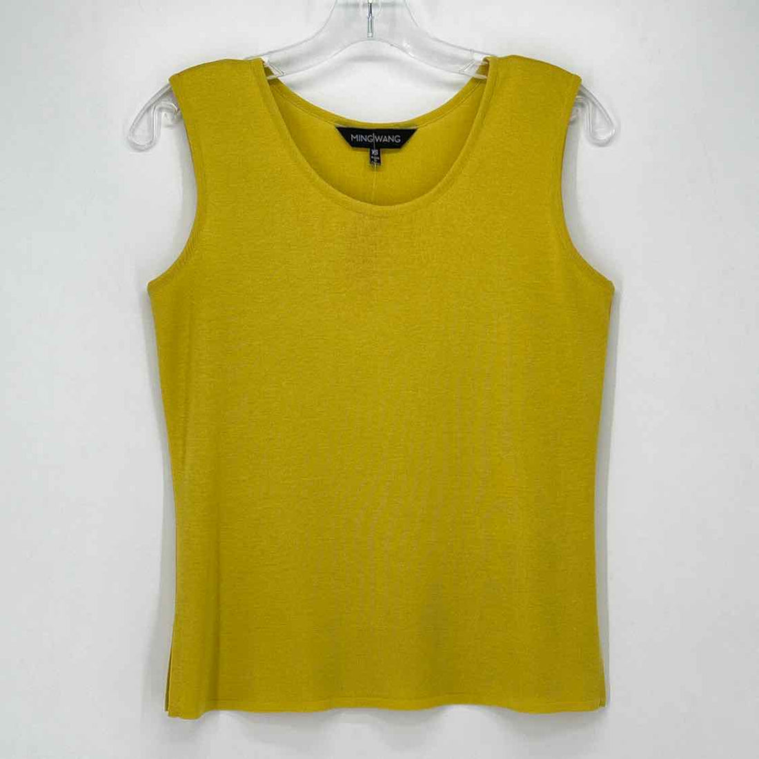 Ming Wang Size XS Yellow Tank Top