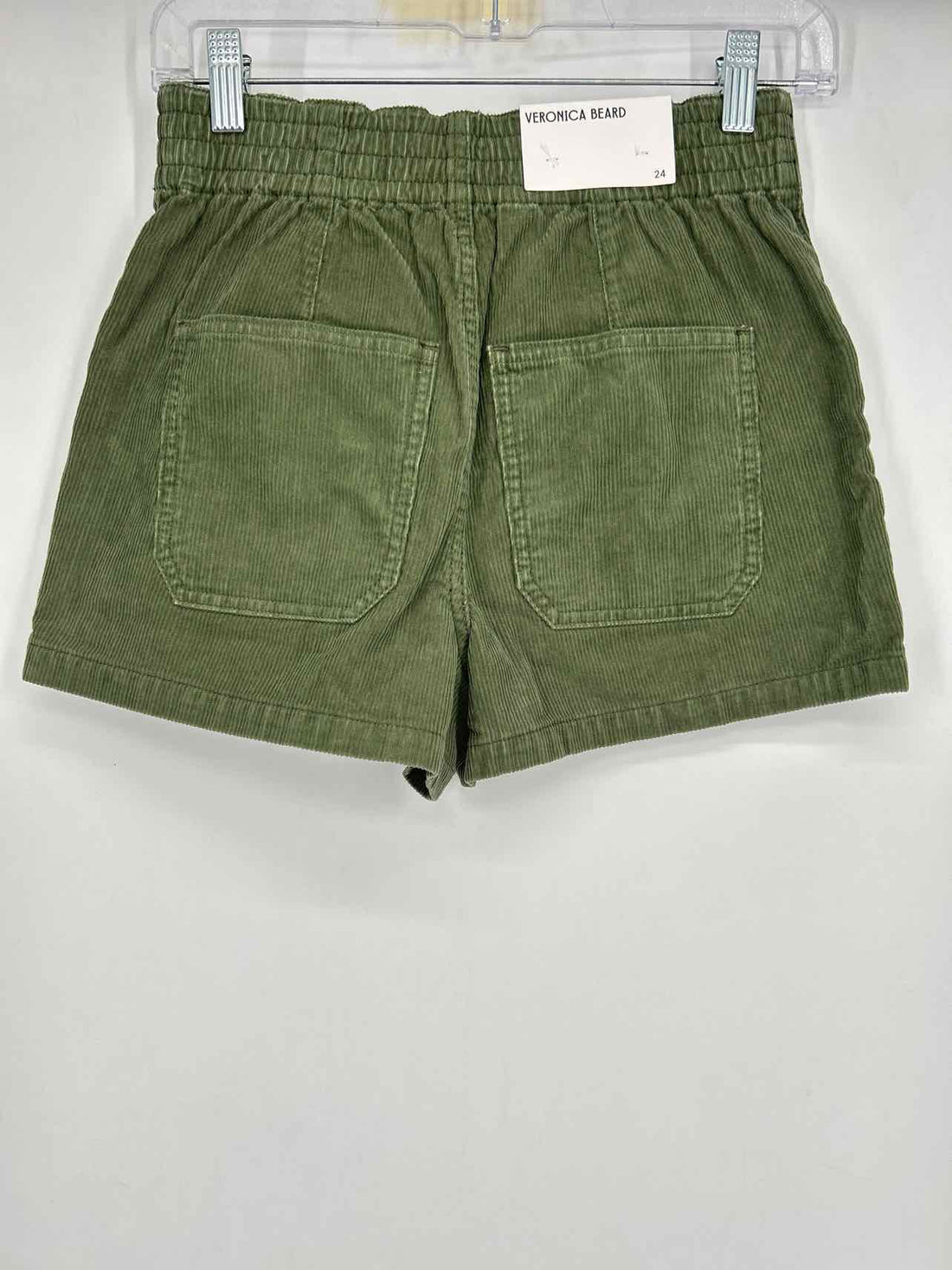 Veronica Beard Size 24 Olive Corduroy NWT Shorts