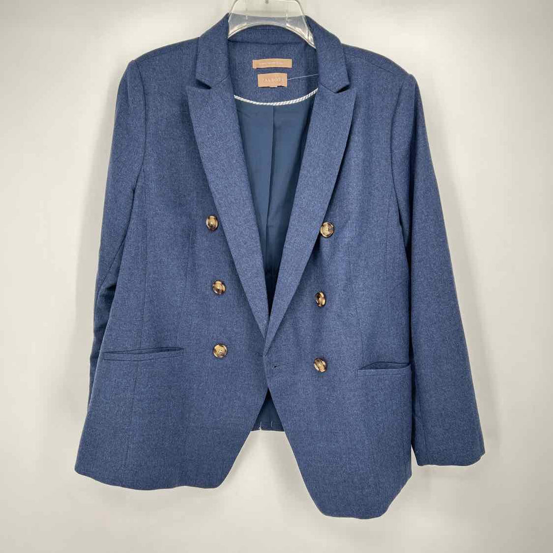 Talbots Size M Navy Wool Blazer