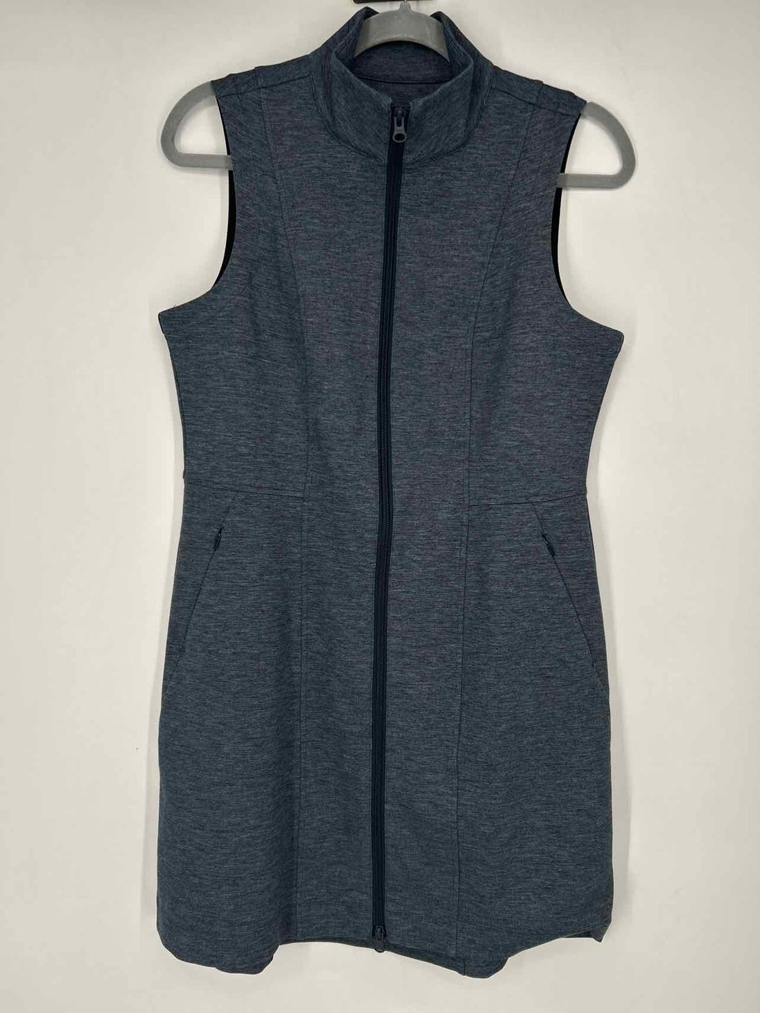 Title Nine Size M Heathered Navy Sleeveless Active Dresses