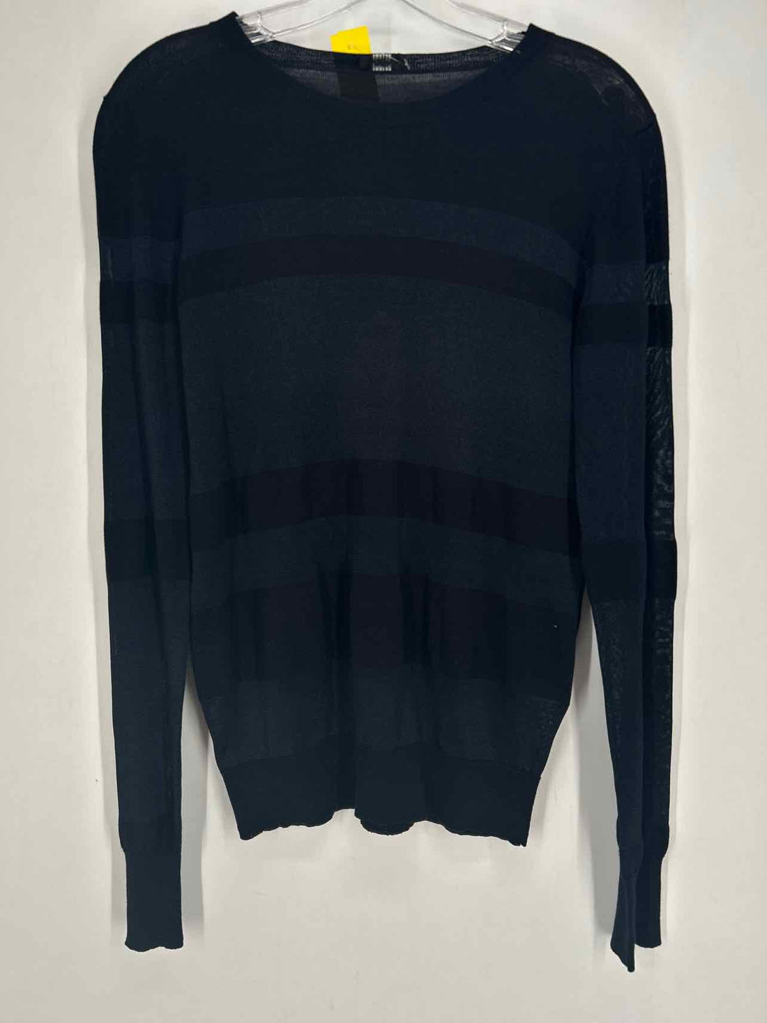 Joseph Size XL Navy Striped Long Sleeve