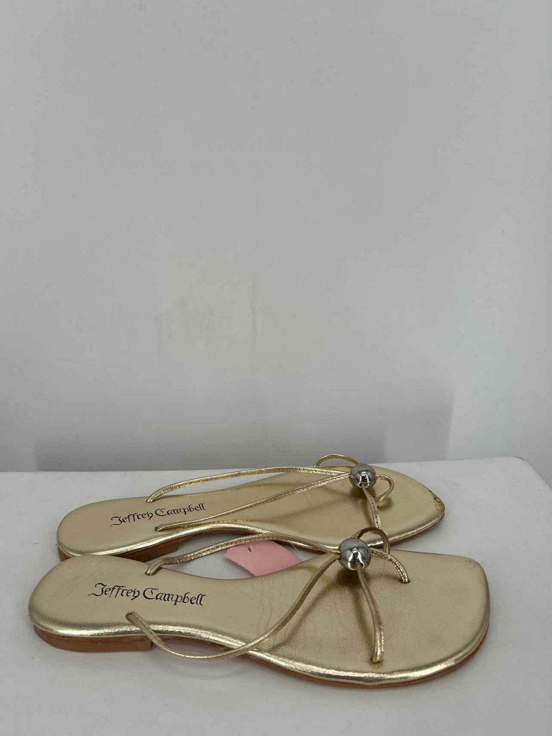 Jeffrey Campbell Women Size 7 Gold Sandals