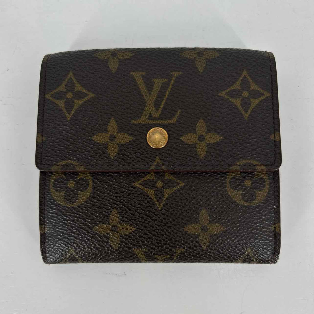 Louis Vuitton Elise Wallet  Monogram Vintage LUXURY Normal Wear & Pilling