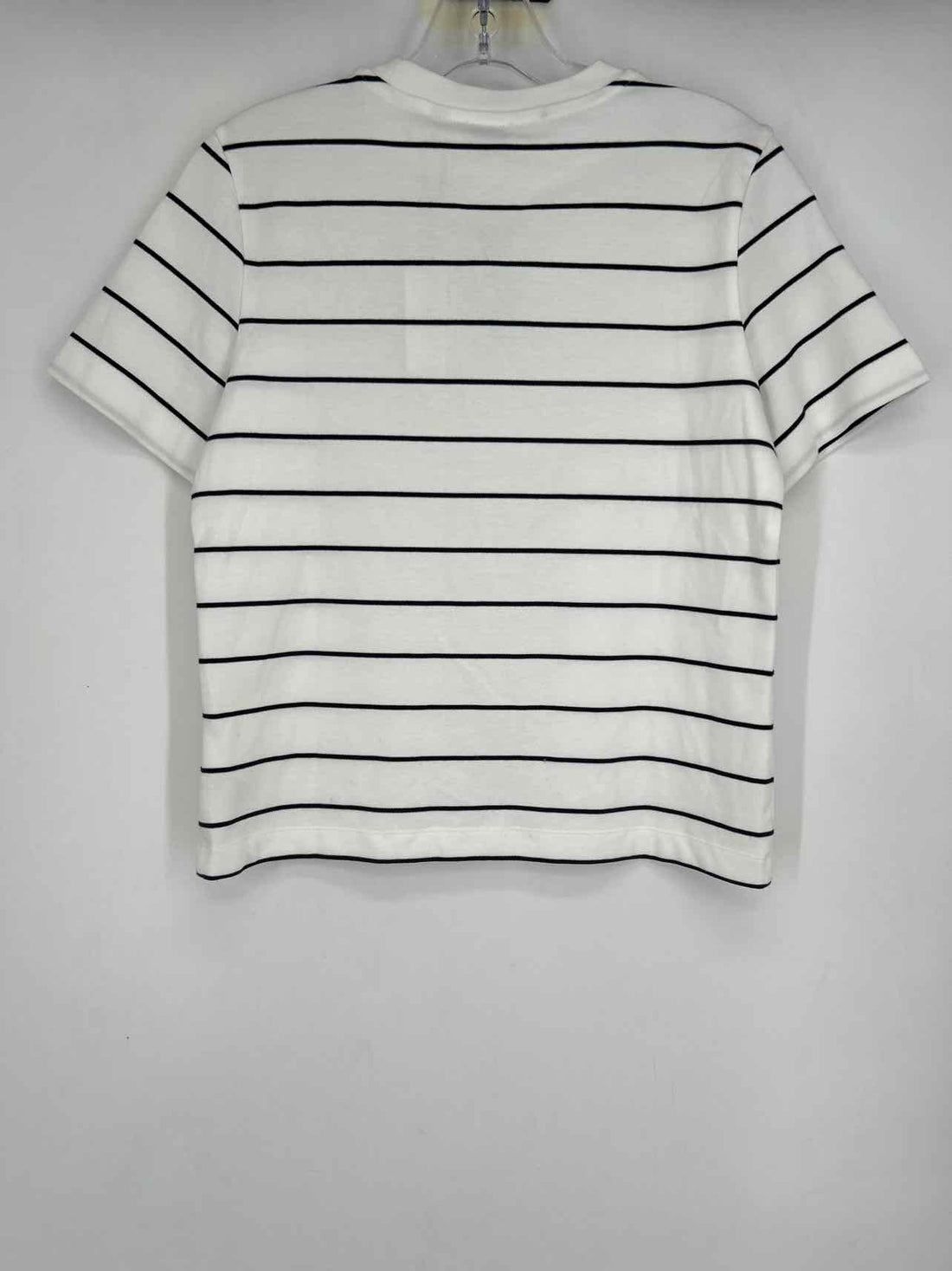 Babaton Size XS White Striped NWT Short Sleeve
