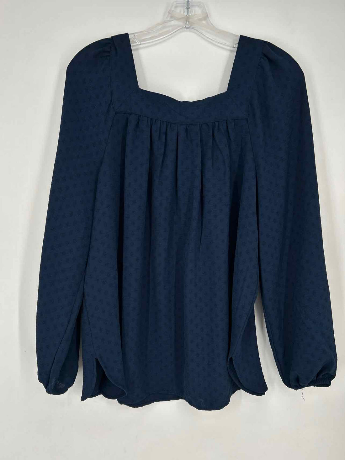 Wonderly Size L Navy Long Sleeve