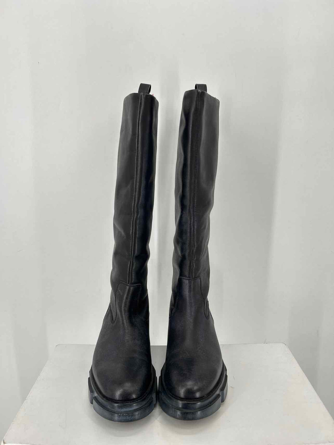 Free People Women Size 38 (7.5-8) Black Knee-High Boot