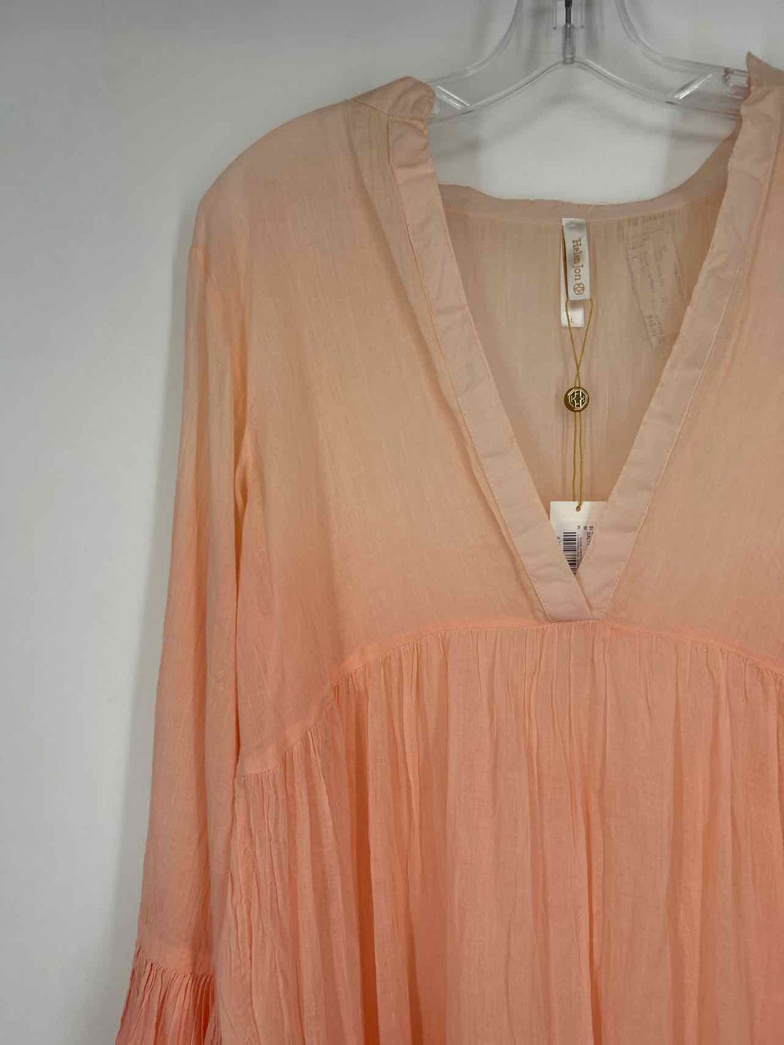 Helen Jon Size L Peach Ombre NWT Dress