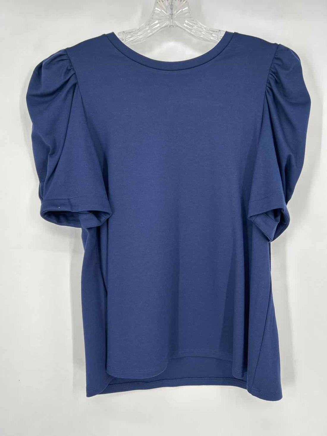 Crown & Ivy Size L Navy NWT Short Sleeve