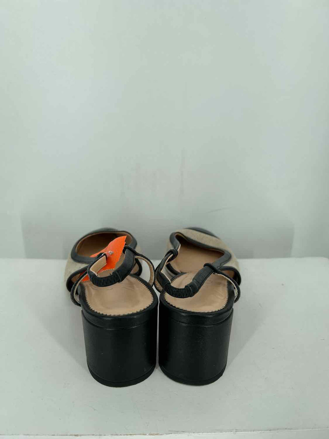 J Crew Women Size 7 Canvas & black Heels