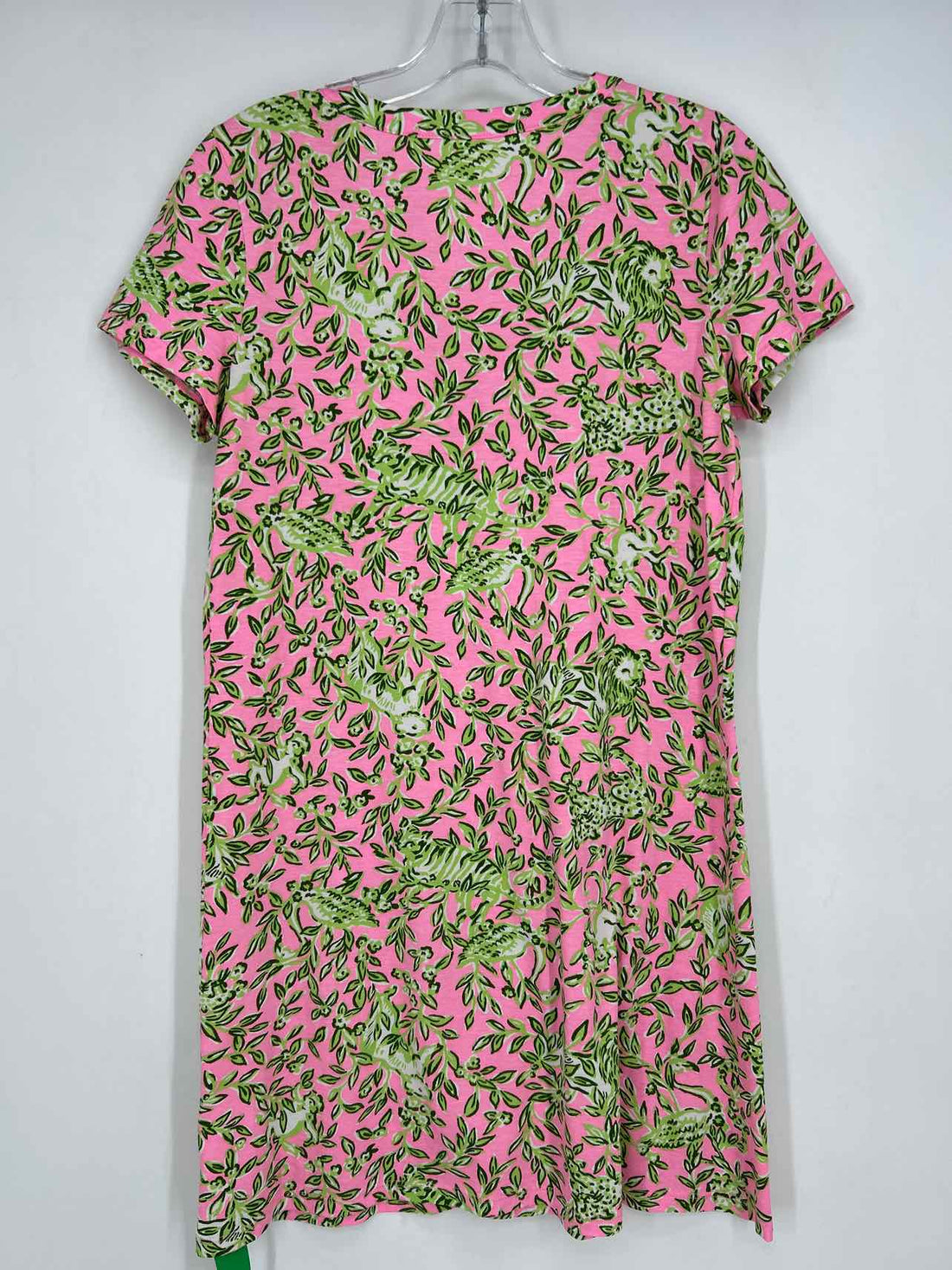 Lilly Pulitzer XS Pink & Green Print Short Sleeve Lilly Pulitzer Dress