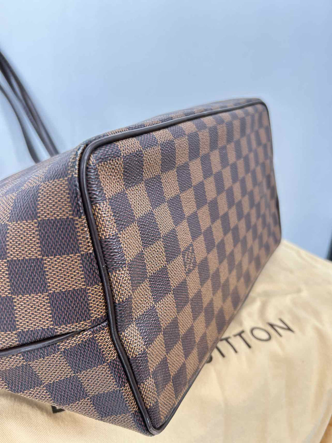 Louis Vuitton Damier Ebene Coated Canvas Pre Owned LUXURY