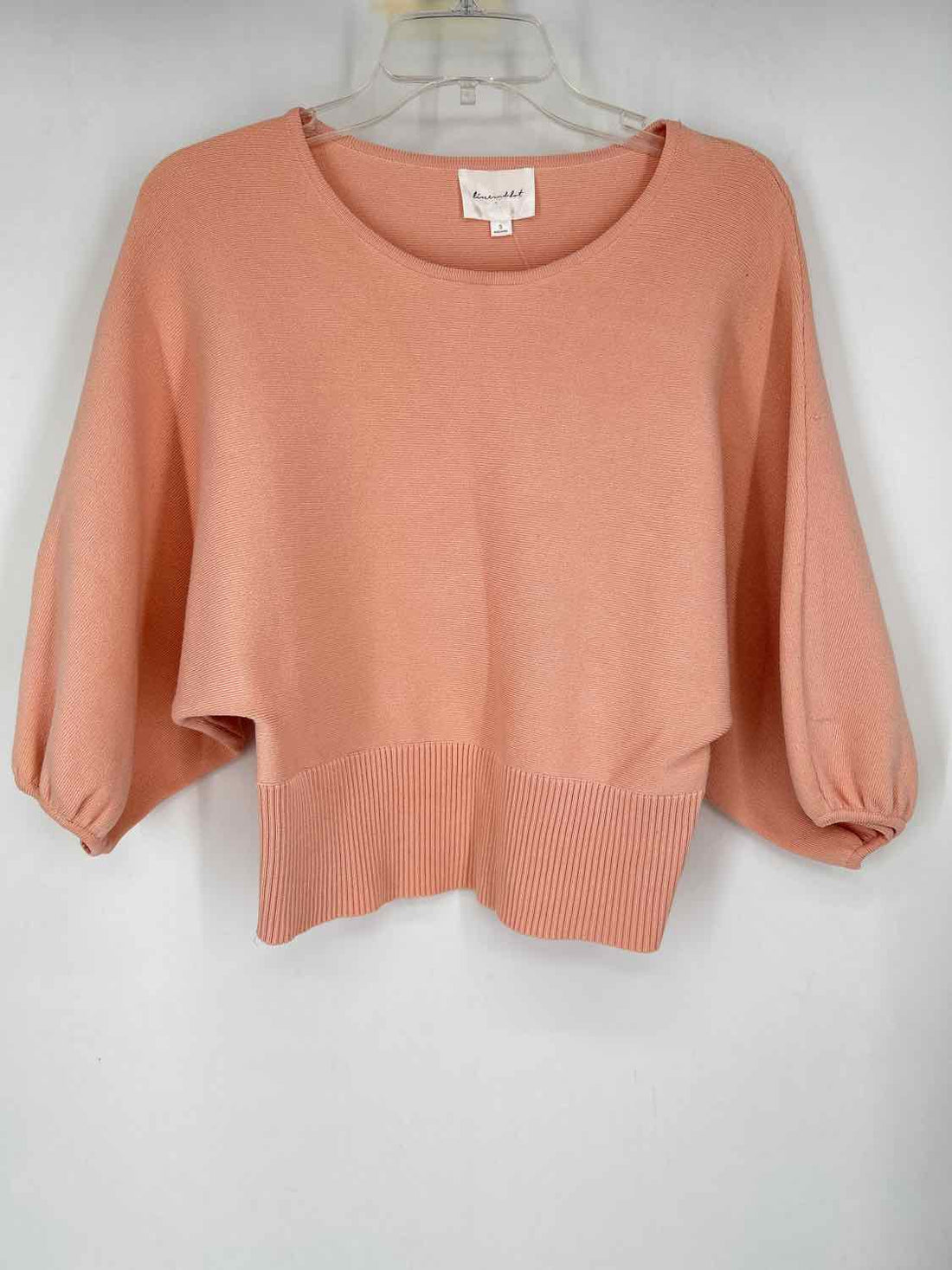 Line + Dot Size S Pink Coral Sweater