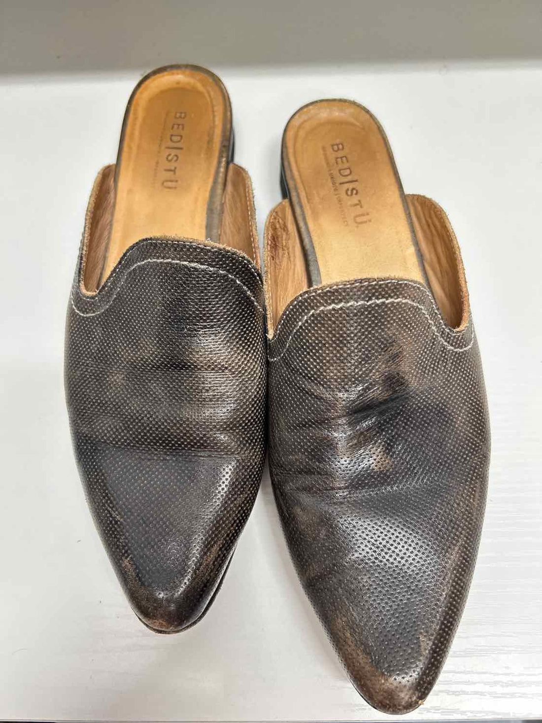 Bed Stu Women Size 8 Brown Mules