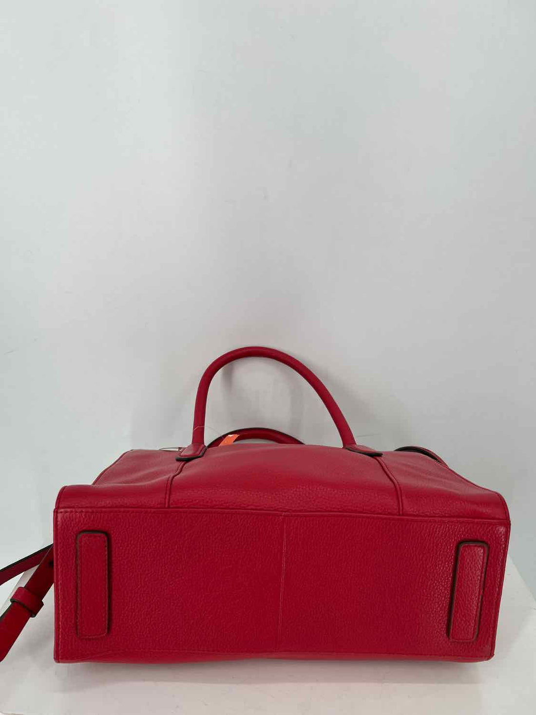 Radley London Red Pebbled Leather Pre Owned Satchel