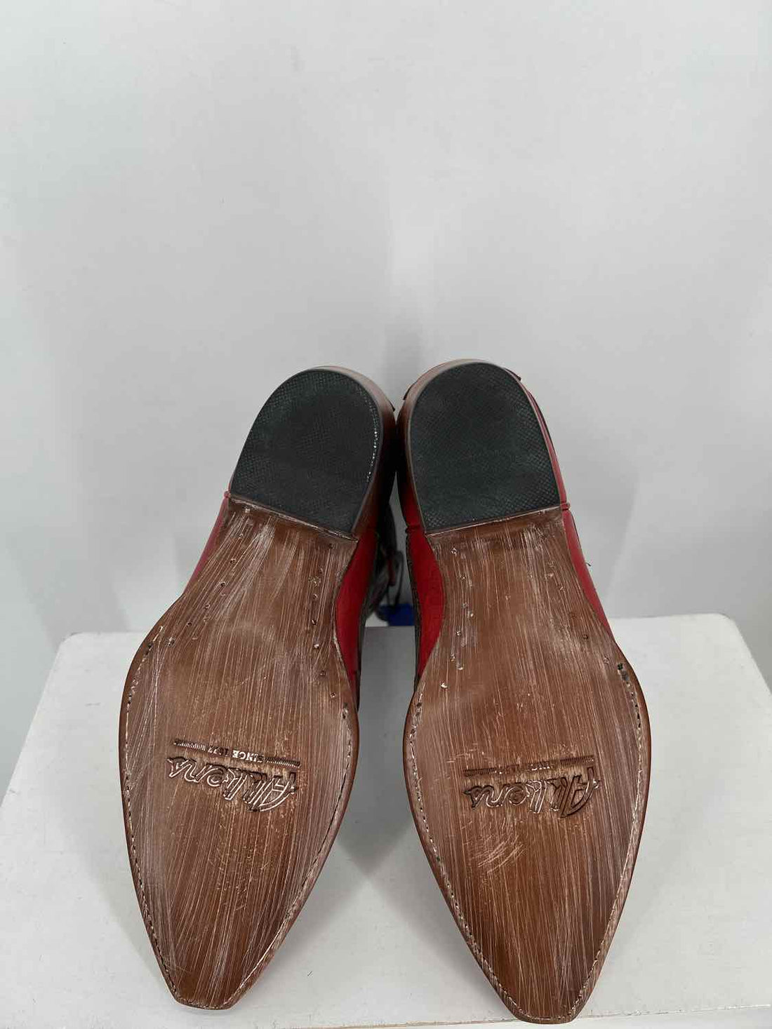 Allens Women Size 9 Brown New Genuine Leather Cowboy Boot