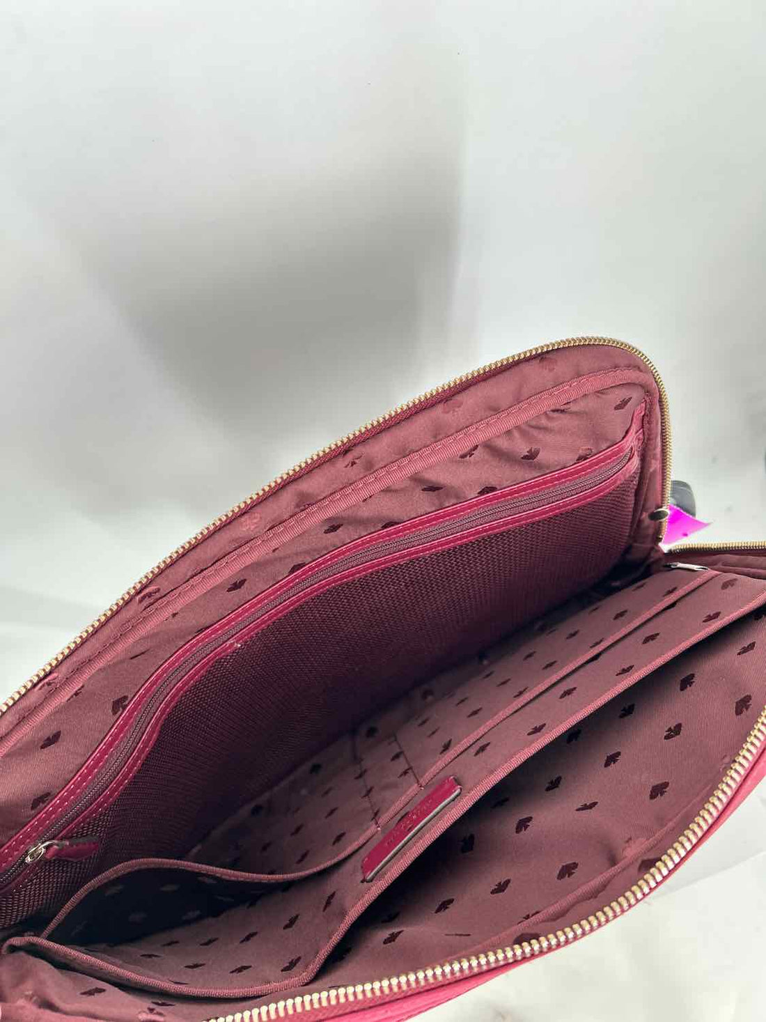 Kate Spade Maroon Nylon Messenger