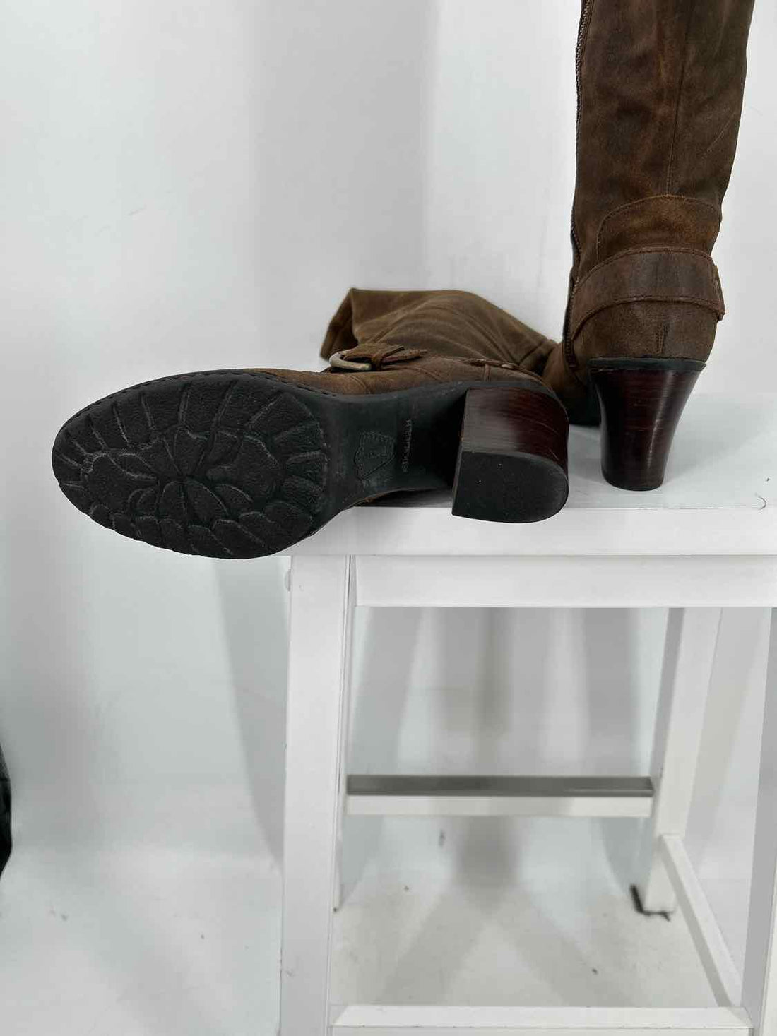 Born Women Size 10 Dark Brown Natasha Heeled Riding Boot