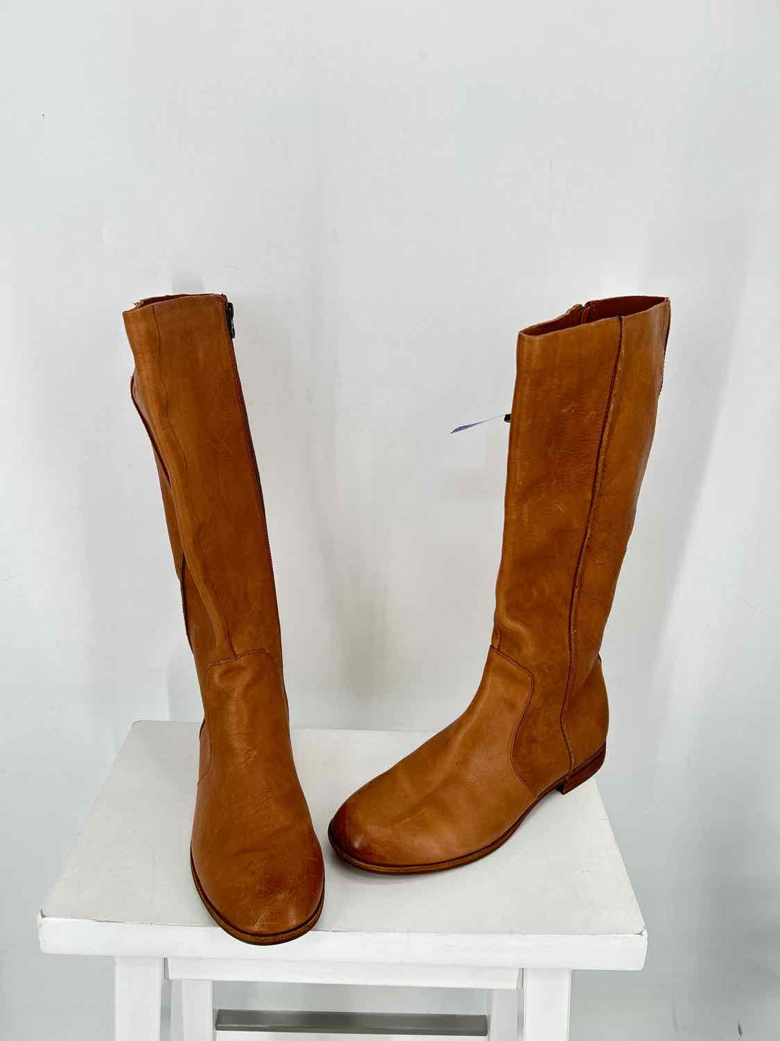 Kork Ease Women Size 9.5 Cognac Knee-High Boot