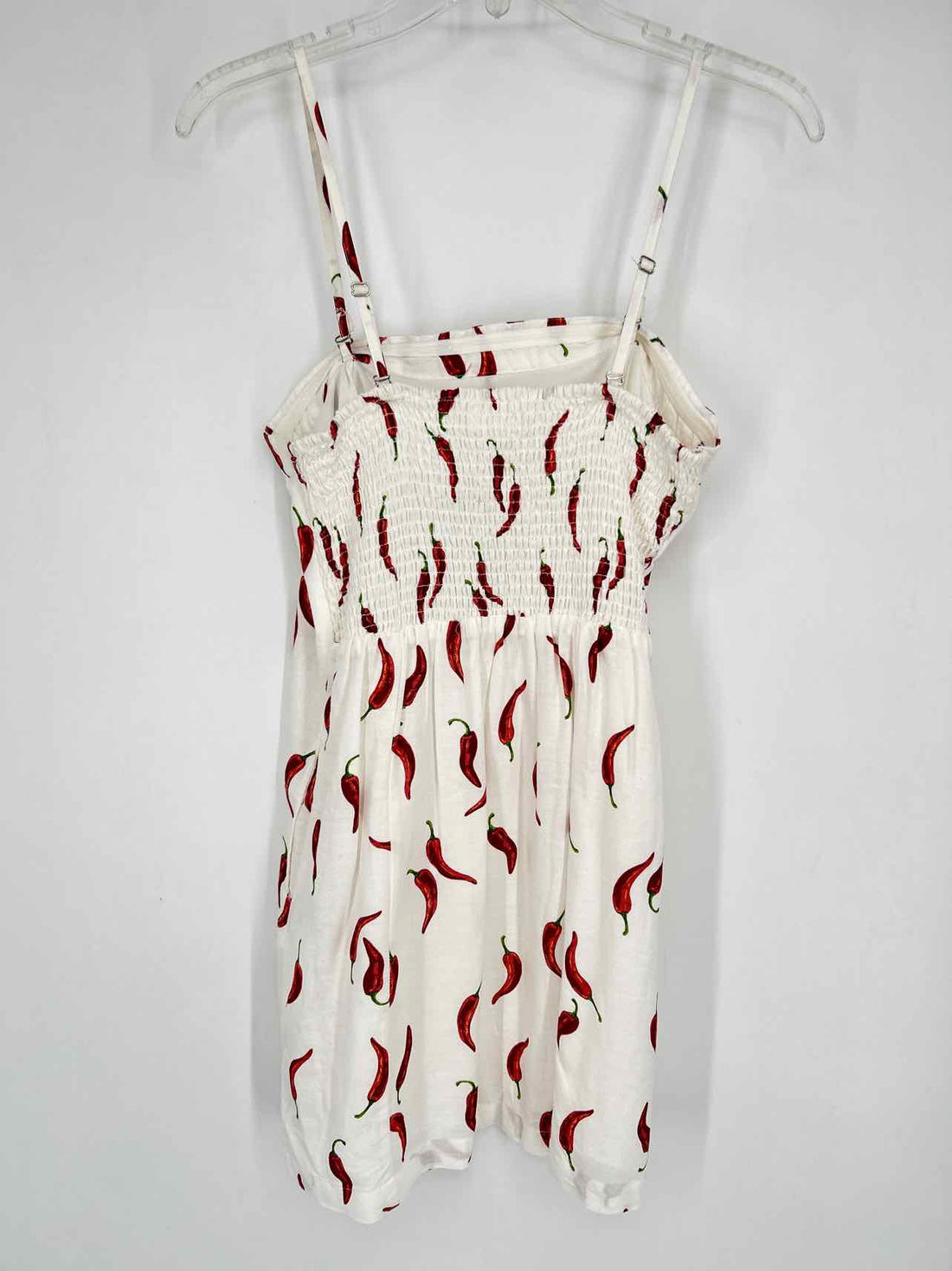 Jessica Simpson Size S White & Red Print Dress