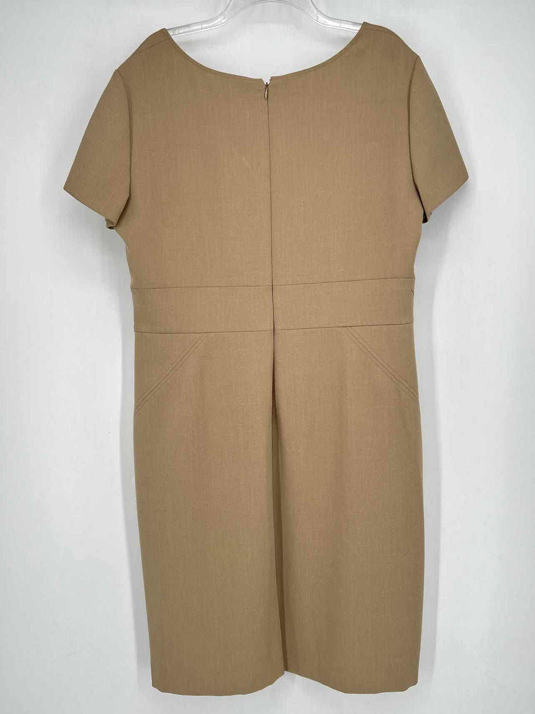 Preston & York Size 18 Khaki Short Sleeve Dress