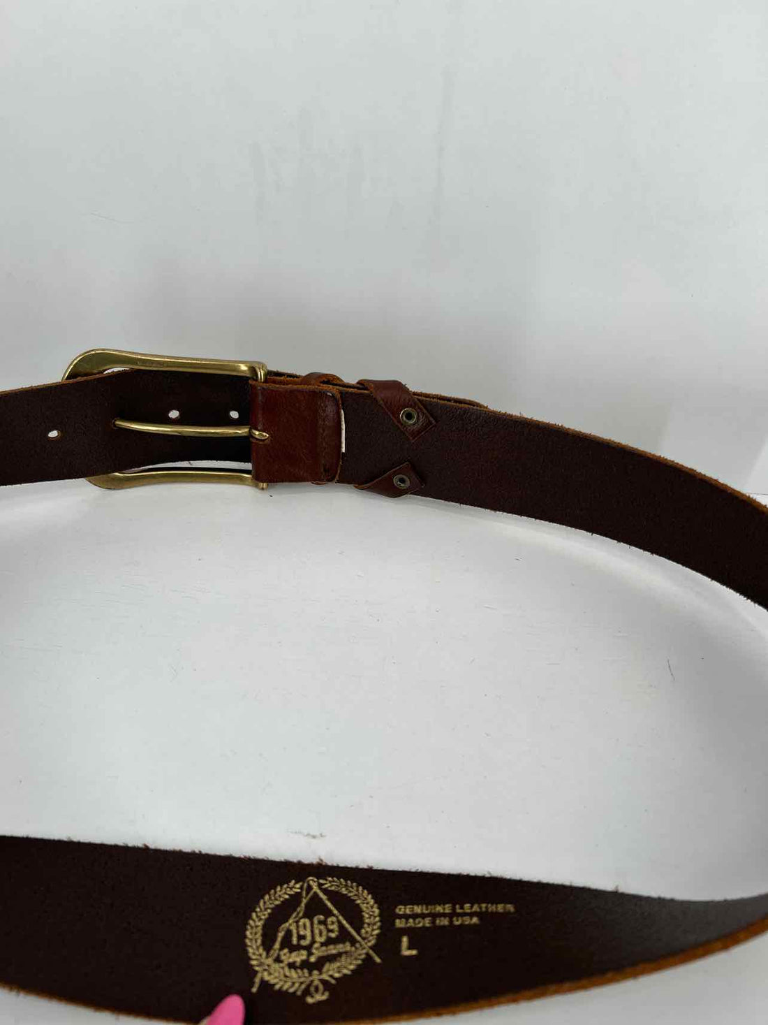 Gap Size L Leather Brown Belts