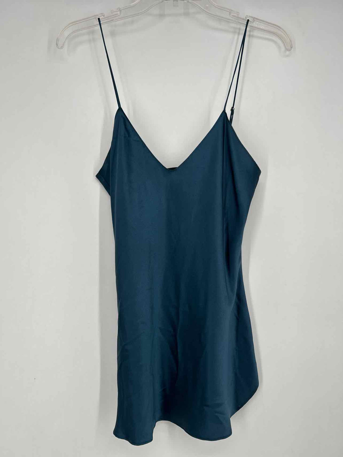Nili Lotan Size S Dark Teal Silk Tank Top