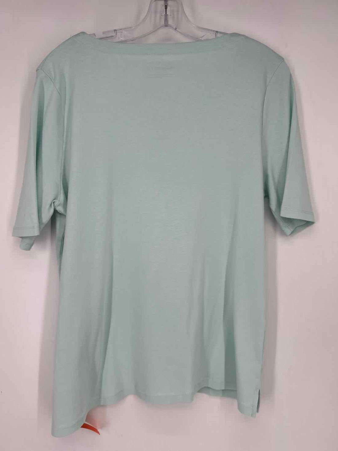 Talbots Size XL Mint Green Short Sleeve