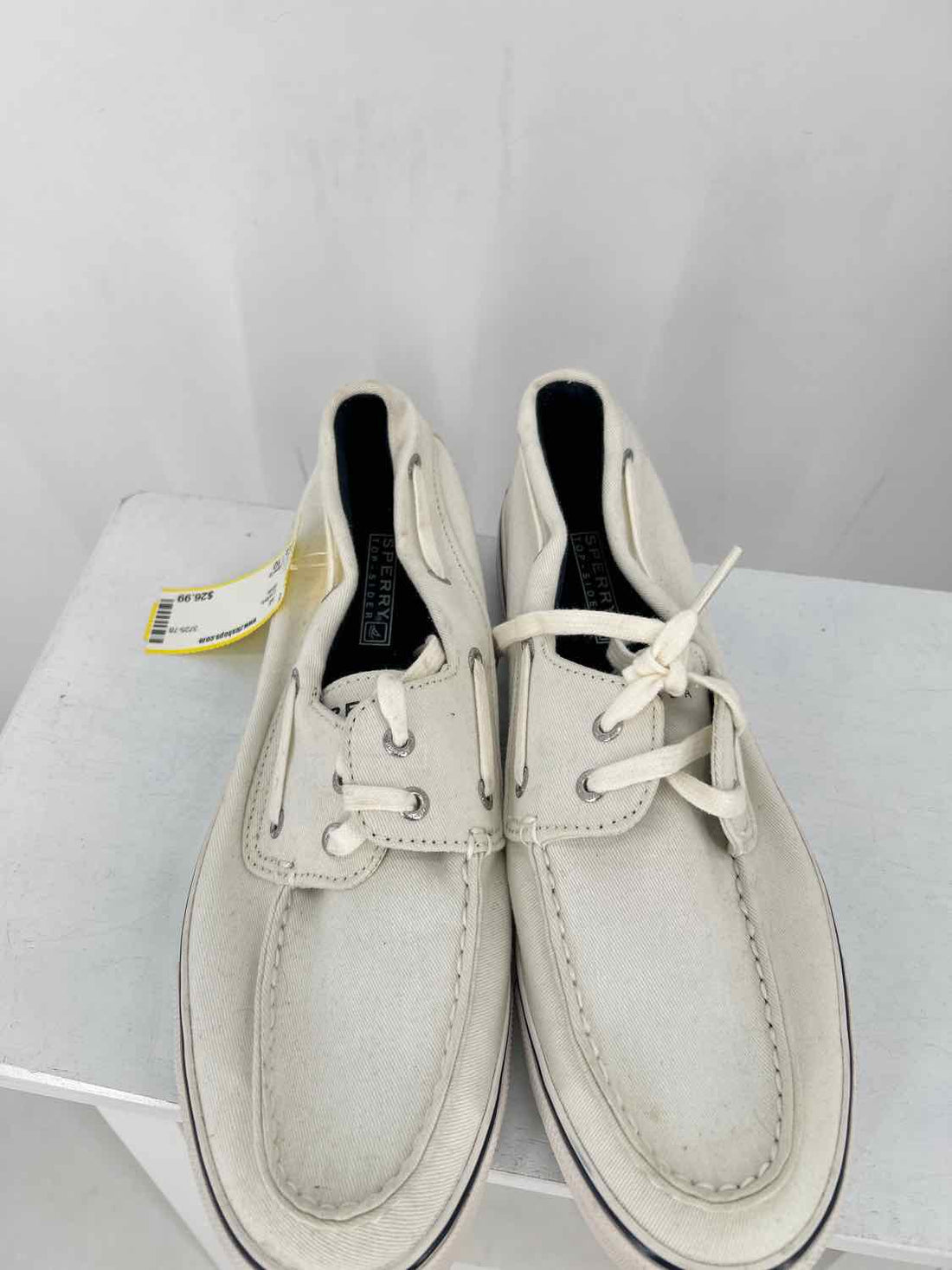 Sperry Women Size 10 White Loafers