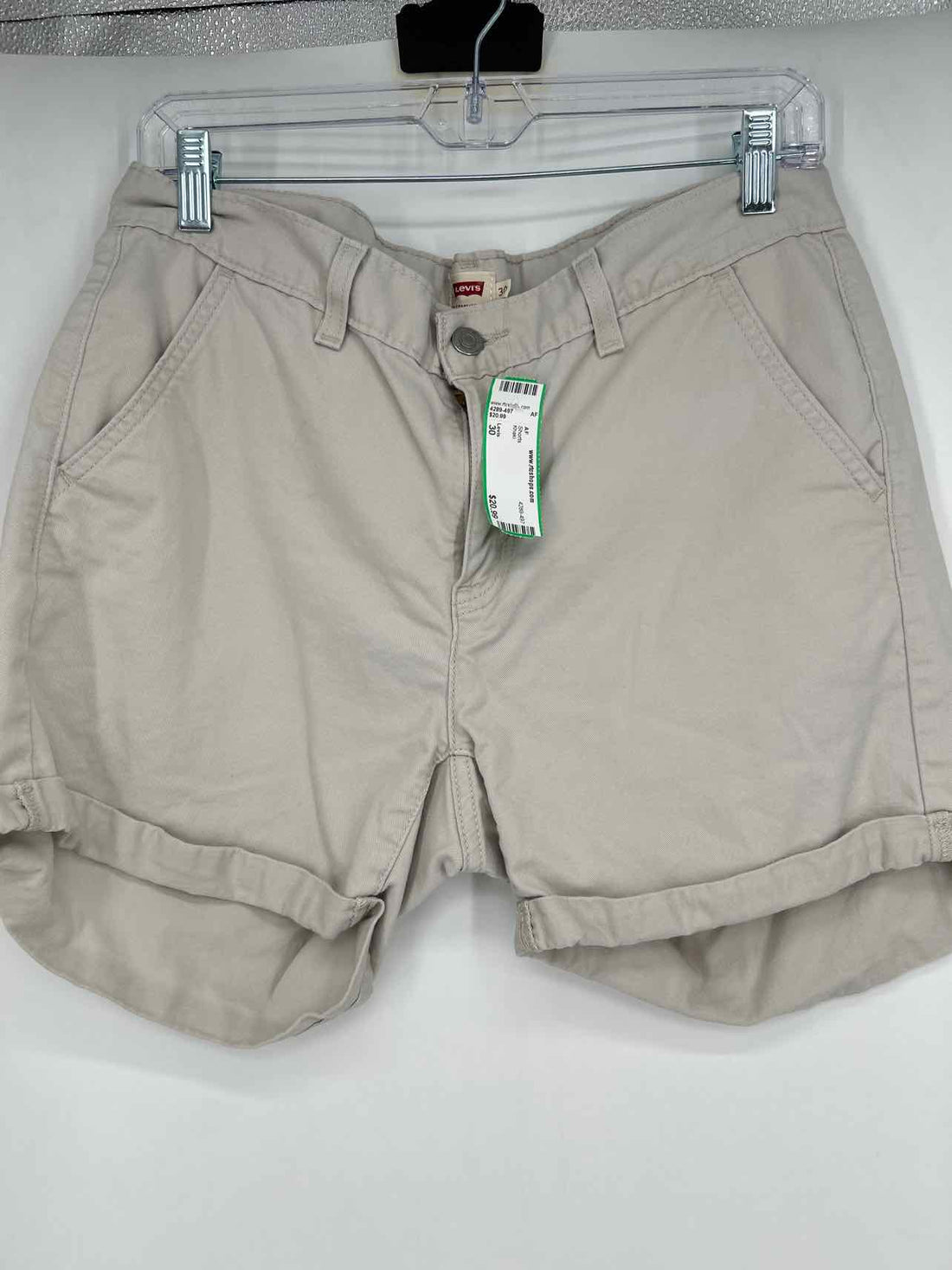 Levis Size 30 Khaki Shorts