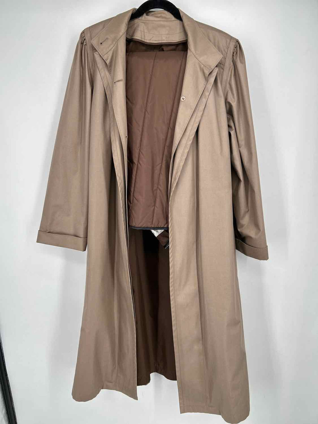 London Fog Size 12 Tan Trenchcoat