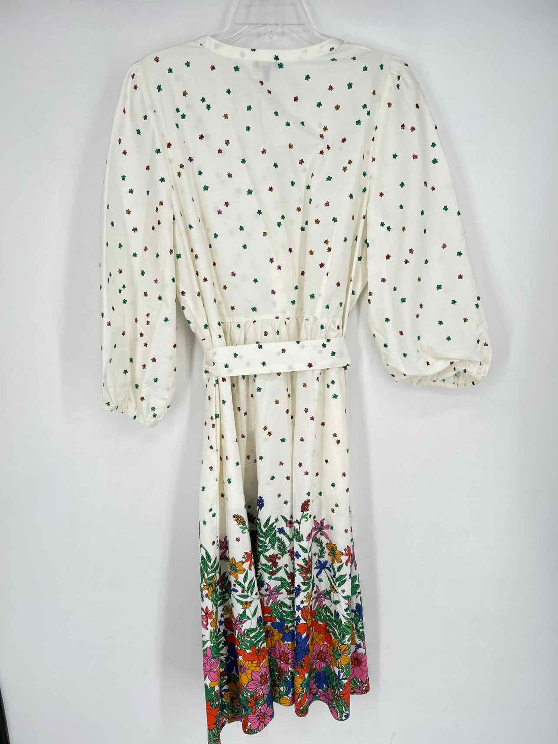 Talbots Size 16 White Print NWT Dress