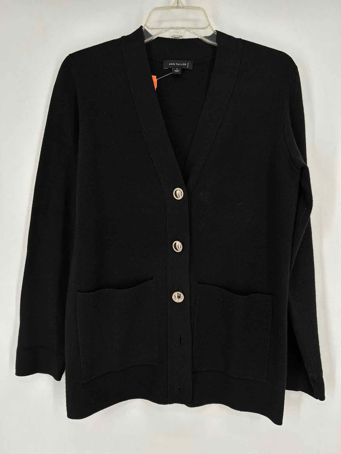 Ann Taylor Size M Black Cardigan