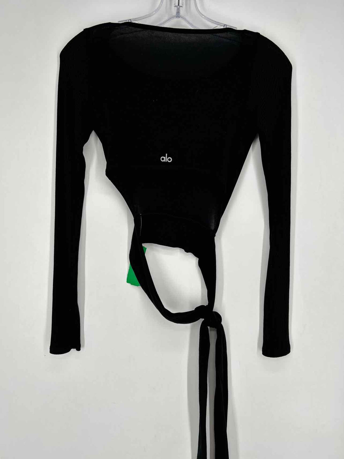 Alo Yoga Size S Black Long Sleeve Active Tops