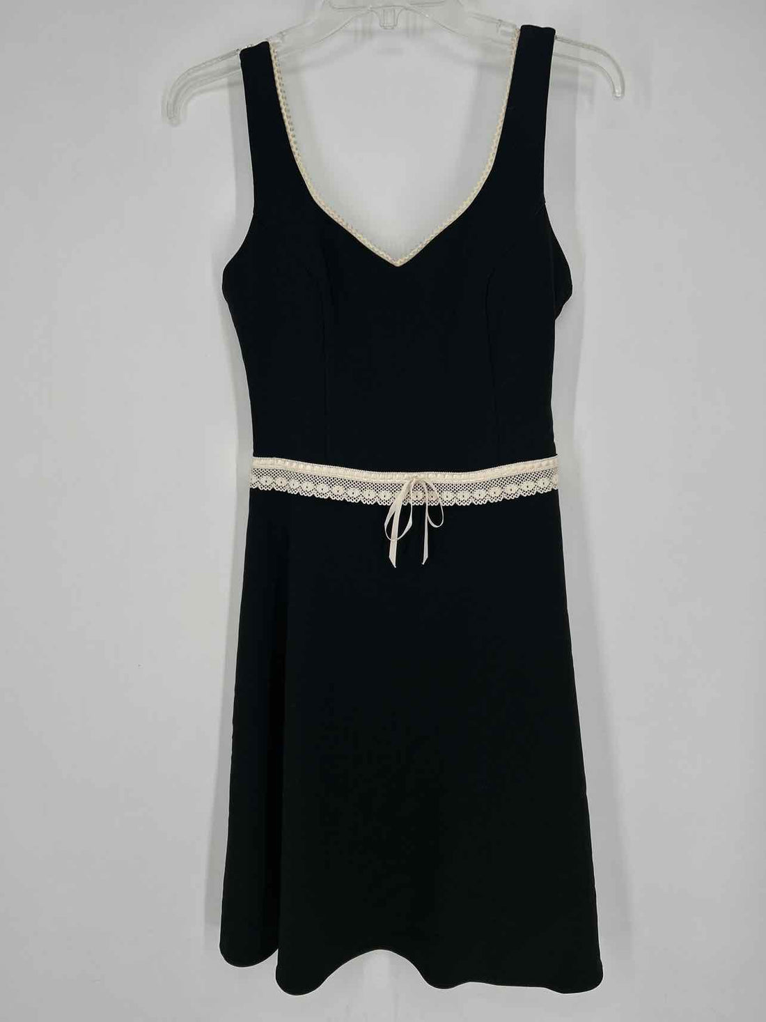 I.N. San Francisco Size 5 Black & White Vintage Dress