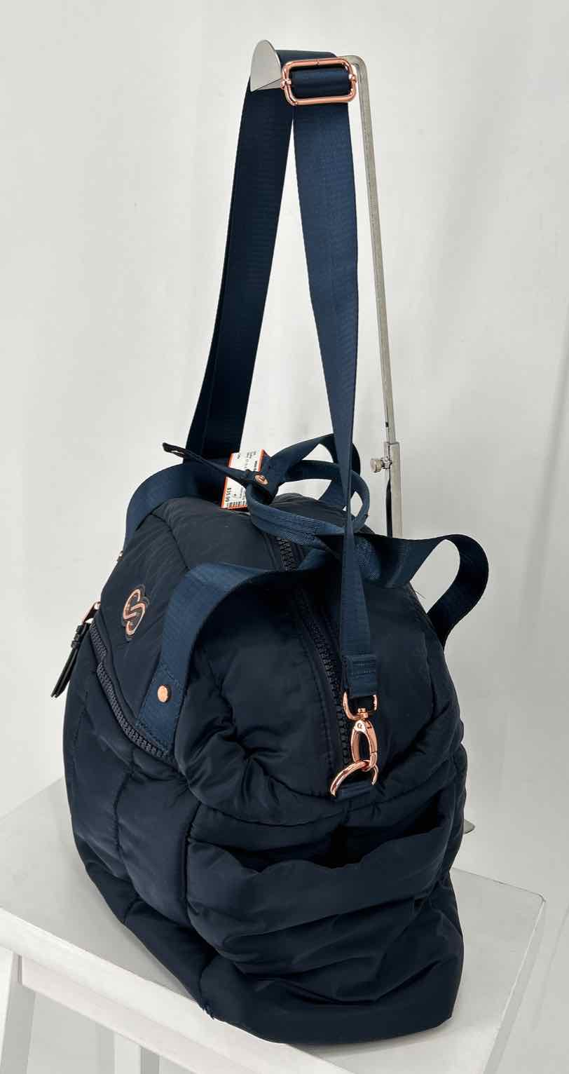 Calia Navy Quilted Duffel