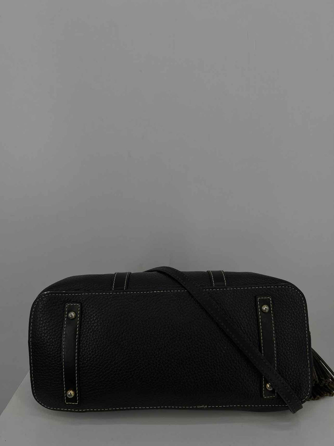 Dooney & Bourke Black Pebbled Leather Crossbody