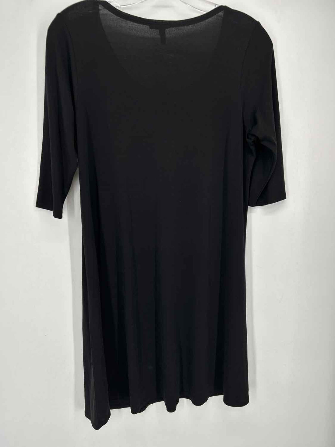 Eileen Fisher Size S Black Short Sleeve Dress
