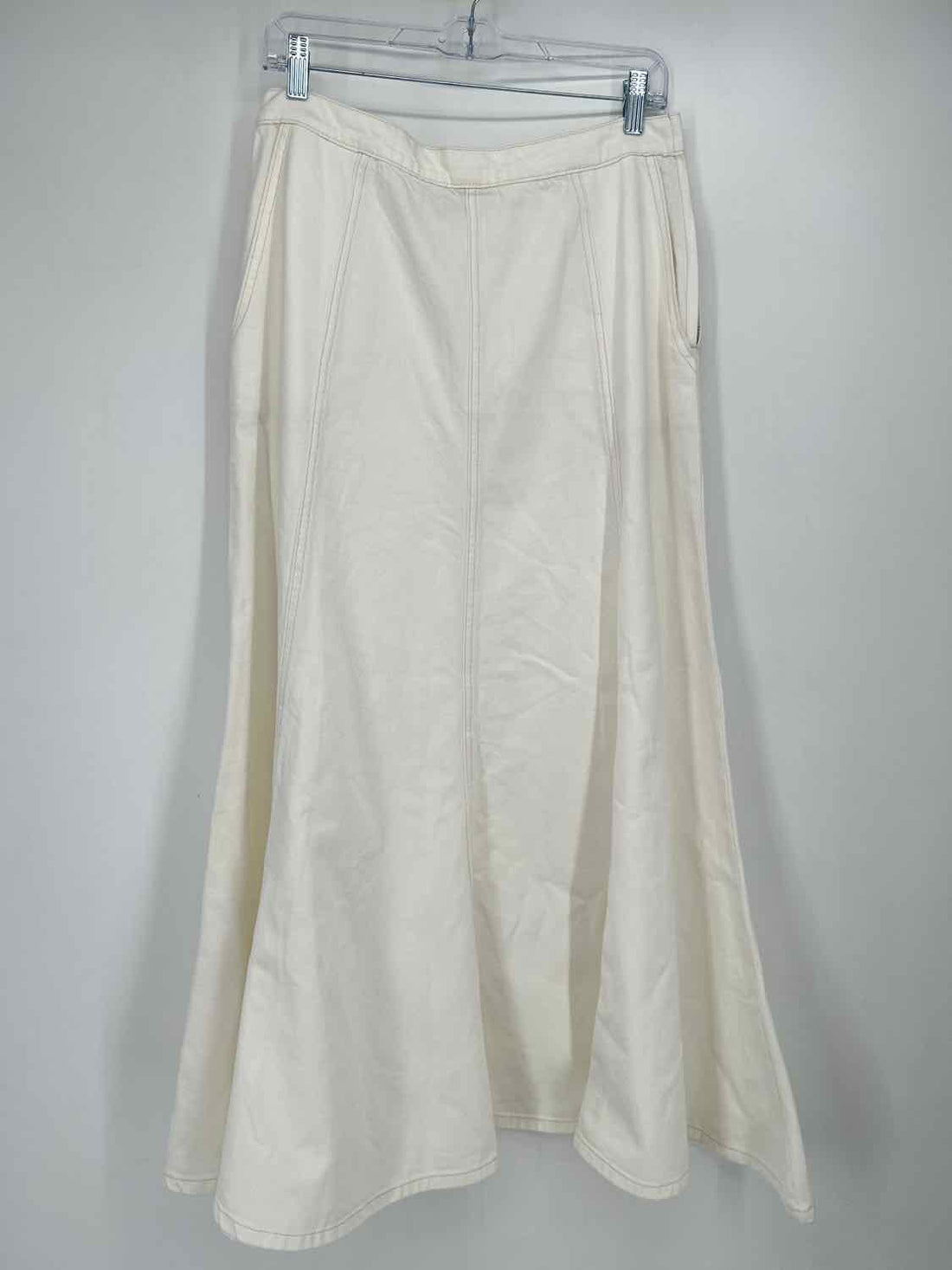 By Together Size L Cream Denim NWT Skirts