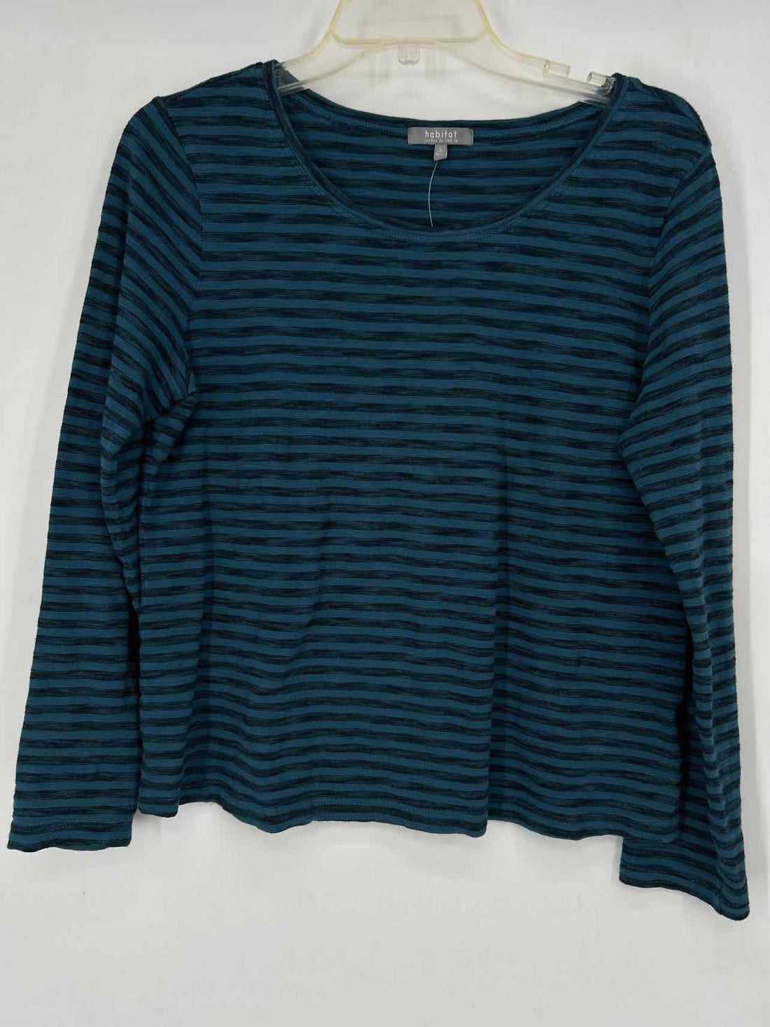 Habitat Size S Blue Stripe Long Sleeve