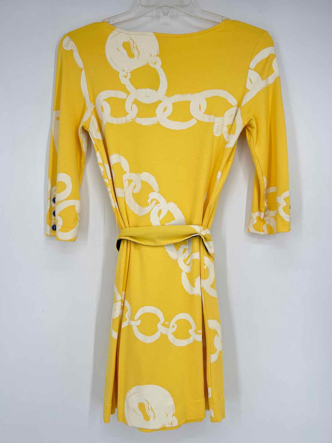 Lilly Pulitzer S Yellow & White Long Sleeve Lilly Pulitzer Dress