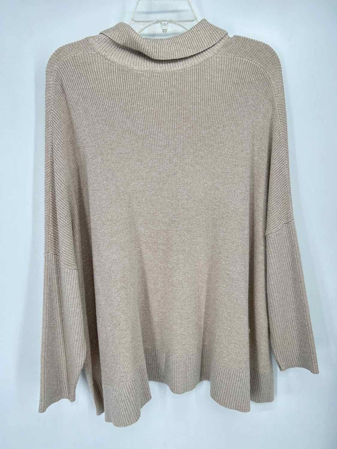 Tommy Bahama Size S/M Beige Sparkle Sweater
