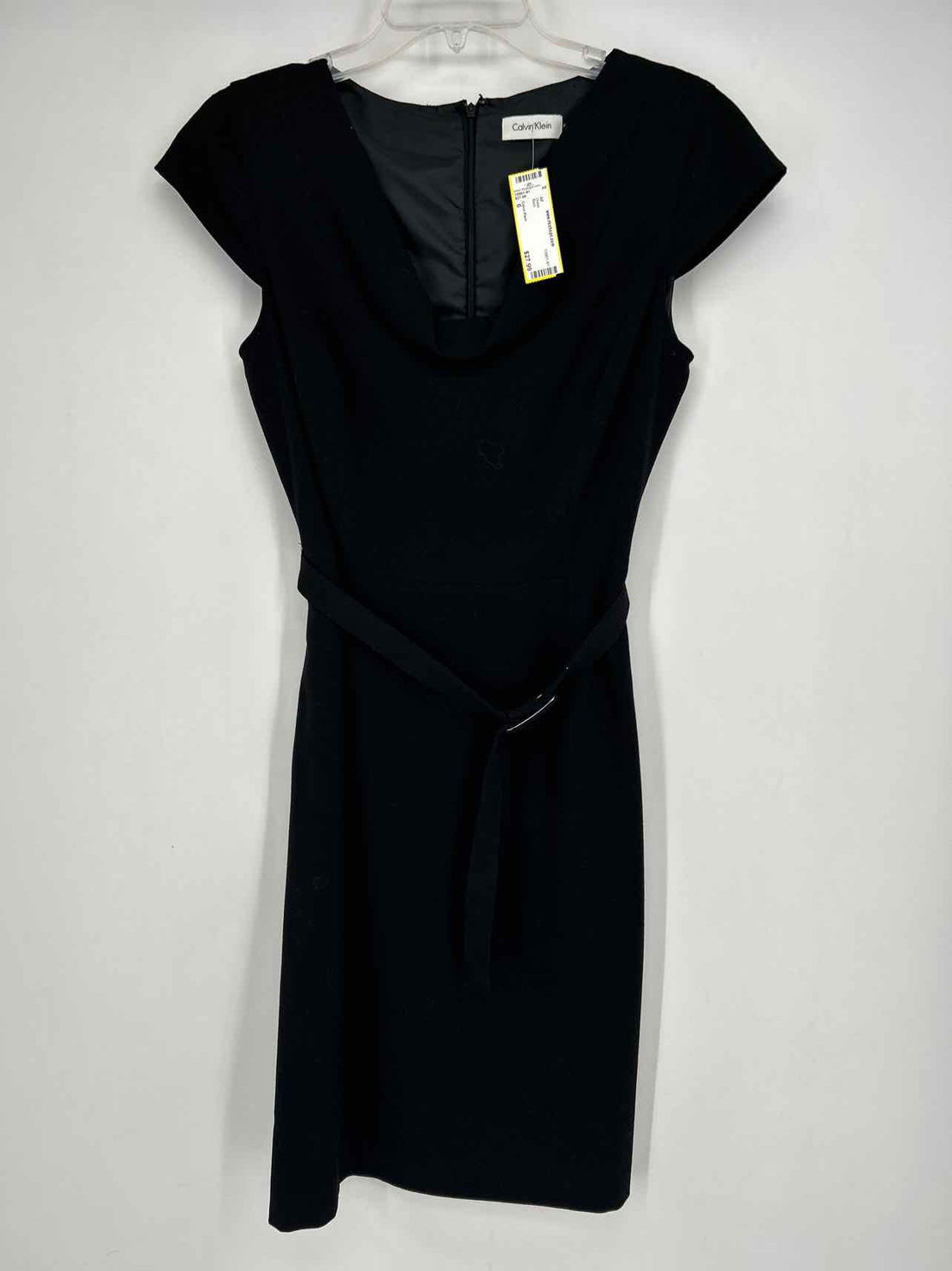 Calvin Klein Size 6 Black Dress