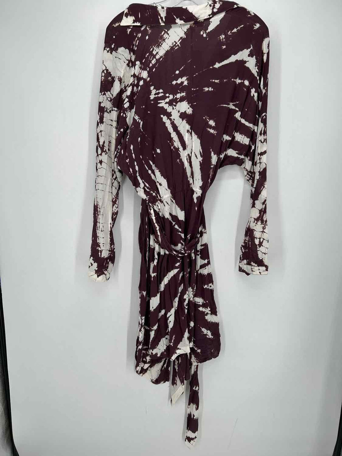 Young Fabulous + Broke Size M Dark Plum & White Dress