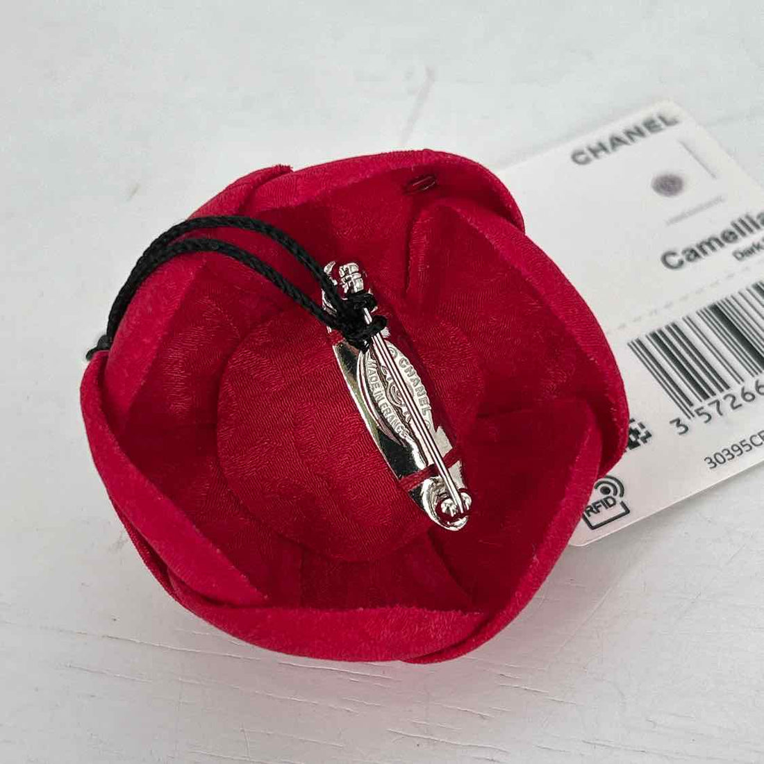 Chanel Red Rose Brooch NWT LUXURY