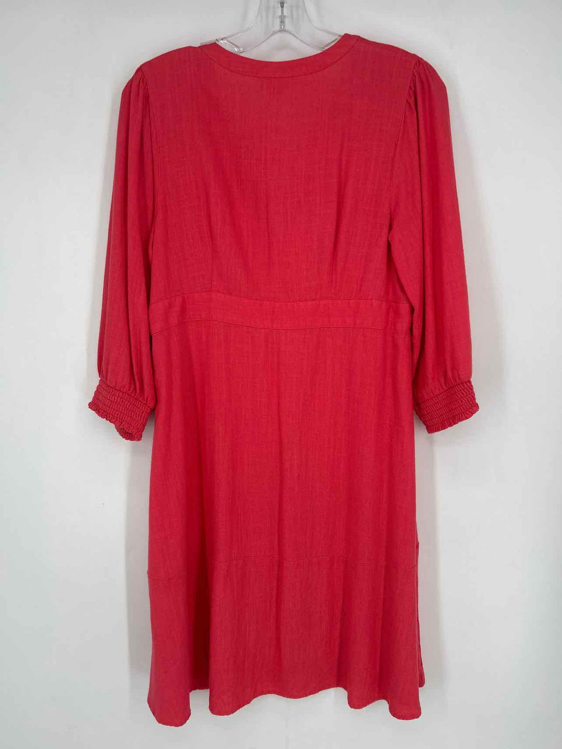 J Jill Size S Dark Pink Long Sleeve Dress